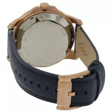 Fossil Grant Twist Multifunction Blue Dial Blue Leather Strap Watch for Men - ME1162