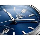 Tag Heuer Carrera Blue Dial Silver Steel Strap Watch for Women - WBN2411.BA0621