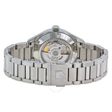 Tag Heuer Carrera Automatic Caliber 5 White Dial Silver Steel Strap Watch for Men - WAR211B.BA0782