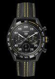 Tag Heuer Carrera x Porsche Automatic Chronograph Black Dial Black Nylon Strap Watch for Men - CBN2A1H.FC6512