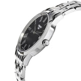 Tissot T Classic Dream Black Dial Silver Steel Strap Watch for Men - T033.410.11.053.01