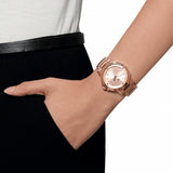 Tommy Hilfiger Bella Rose Gold Dial Rose Gold Steel Strap Watch for Women - 1781396