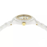 Versace DV One Mini White Dial White Ceramic Dial Watch for Women - VE9F00224