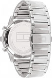 Tommy Hilfiger Kane Blue Dial Silver Steel Strap Watch for Men - 1710401