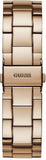 Guess G-Twist Rose Gold Dial Rose Gold Steel Strap Watch for Women - W1082L3