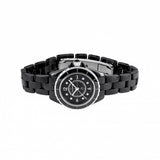 Chanel J12 Diamonds Black Dial Black Steel Strap Watch for Women - J12 H2569