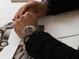 Tag Heuer Aquaracer Calibre 5 Bamford Limited Edition Black Dial Grey Steel Strap Watch for Men - WAY208C.FC6383