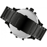 Diesel Mr. Daddy 2.0 Chronograph Black Dial Black Steel Strap Watch For Men - DZ7435