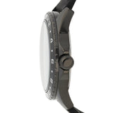 Guess Odyssey Quartz Black Dial Black Silicone Strap Watch For Men - W1108G3