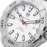 Tag Heuer Aquaracer Calibre 5 Automatic White Dial Silver Steel Strap Watch for Men - WAY2013.BA0927
