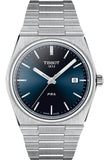 Tissot T Classic PRX Blue Dial Silver Steel Strap Watch For Men - T137.410.11.041.00