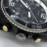 Marc Jacobs Rock Chronograph Limited Edition Gray Dial Gray Steel Strap Watch for Women - MBM5025