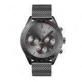 Hugo Boss Talent Chronograph Gunmetal Grey Dial Grey Mesh Bracelet Watch for Men - 1513637