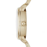 Marc Jacobs Amy Gold Dial Gold Leather Strap Watch for Women - MBM8627
