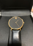 Movado 70th Anniversary Special Edition Black Dial 35mm Watch For Women - 0607137
