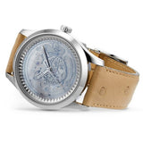 Gucci G Timeless Automatic Mother of Pearl Dial Brown Leather Strap Watch For Women - YA1264112