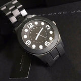 Marc Jacobs Pelly Black Dial Black Silicone Strap Watch for Women - MBM2516