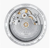 Tissot Chemin Des Tourelles Powermatic 80 Lady Silver Dial Silver Steel Strap Watch For Women - T099.207.11.118.00