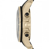 Marc Jacobs Rock Chronograph Black Dial Black Silicone Strap Watch for Women - MBM2598