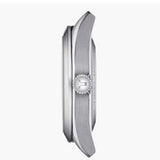 Tissot Gentleman Powermatic 80 Silicium Silver Dial Brown Leather Strap Watch For Men - T127.407.16.031.00