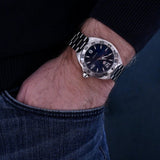 Tag Heuer Formula 1 Stainless Steel 41mm Blue Dial Silver Steel Strap Watch for Men - WAZ1118.BA0875