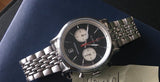 Maserati Legend Chronograph Black Dial Stainless Steel Watch For Men - R8873638001