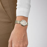 Tissot Bellissima Small Lady Mother of Pearl Dial Two Tone Steel Strap Watch For Women - T126.010.22.013.00