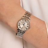 Tissot Carson Premium Lady Silver Dial Silver Steel Strap Watch For Women - T122.210.11.033.00