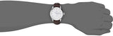 Tag Heuer Carrera Calibre 5 Automatic 41mm White Dial Brown Leather Strap Watch for Men - WAR201B.FC6291