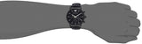 Emporio Armani Luigi Chronohraph Black Dial Black Leather Strap Watch For Men - AR1970