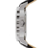 Maserati Ingegno Automatic Black Skeleton Dial Black Leather Strap Watch For Men - R8821119002