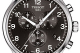 Tissot Chrono XL Classic Black Dial Black Leather Strap Watch For Men - T116.617.16.057.00