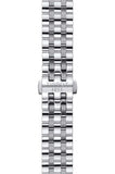 Tissot Carson Premium Black Dial Silver Steel Strap Watch For Men - T122.410.11.053.00