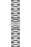 Tissot Gentleman Black Dial Silver Steel Strap Watch For Men - T127.410.11.051.00