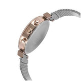 Hugo Boss Flawless Chronograph Silver Dial Silver Mesh Bracelet Watch for Women -1502551
