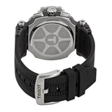 Tissot T Race Chronograph Anthracite Black Dial Black Silicone Strap Watch For Men - T115.417.27.061.00