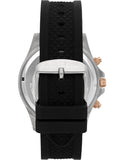 Maserati SFIDA 44mm Black Silicon Chronograph Watch For Men - R8871640002