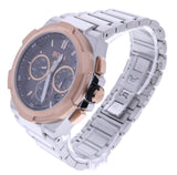 Hugo Boss Supernova Chronograph Grey Dial Silver Steel Strap Watch for Men - 1513362