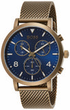 Hugo Boss Spirit Blue Dial Grey Mesh Bracelet Watch for Men - 1513693