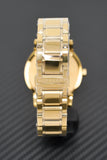 Burberry The City Gold Dial Gold Steel Strap Watch for Women - BU9033