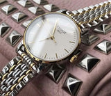 Tissot Everytime Medium White Dial Two Tone Mesh Bracelet Watch For Men - T109.410.22.031.00