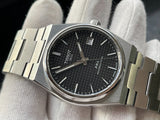 Tissot PRX Powermatic 80 Black Dial Silver Steel Strap Watch for Men - T137.407.11.051.00