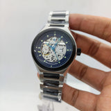 Maserati Triconic Automatic Skeleton Blue Dial  Watch For Men - R8823139001