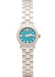 Marc Jacobs Amy Blue Dial Silver Steel Strap Watch for Women - MBM3274