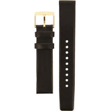Marc Jacobs Blade Chronograph Rose Gold Dial Black Leather Strap Watch for Women - MBM1188