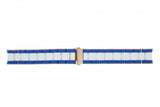 Marc Jacobs Rock Chronograph White Dial Two Tone Silicone Strap Watch for Women - MBM2594