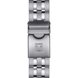 Tissot PRC 200 Chronograph White Dial Silver Steel Strap Watch For Men - T055.417.11.017.00