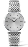 Longines La Grande Classique De Longines Silver Dial Silver Steel Strap Watch for Women - L4.755.4.72.6