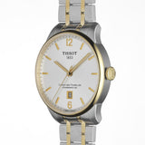 Tissot Chemin Des Tourelles Powermatic 80 Silver Dial Two Tone Steel Strap Watch For Men - T099.407.22.037.00