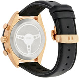 Tissot PRS 516 Chronograph Black Dial Black Leather Strap Watch For Men - T100.417.36.051.00